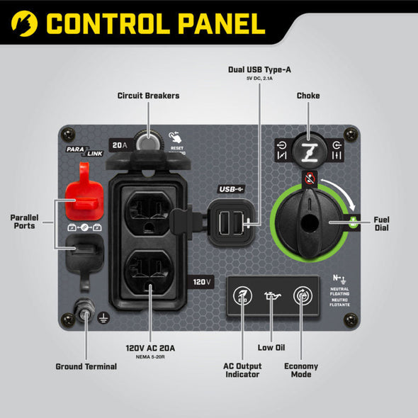 Champion  Model 200959 2000-WattUltralight Portable Dual Fuel Inverter Generator