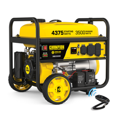 Champion Model: 200964 3500-Watt RV Ready Portable Generator with Wireless Remote Start (CARB)