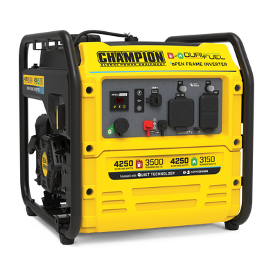Champion Model: 200977 3500/4250W Dual Fuel Digital Hybrid Open Frame Inverter