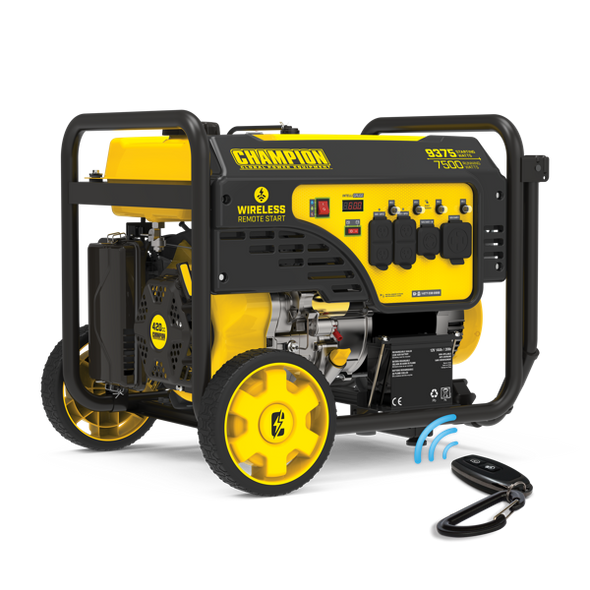 Champion Model: 201004   7500-Watt Portable Generator with Wireless Remote Start