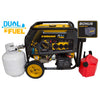 FIRMAN Model H07552 7500 Watt Dual Fuel Electric Start & Recoil Generator