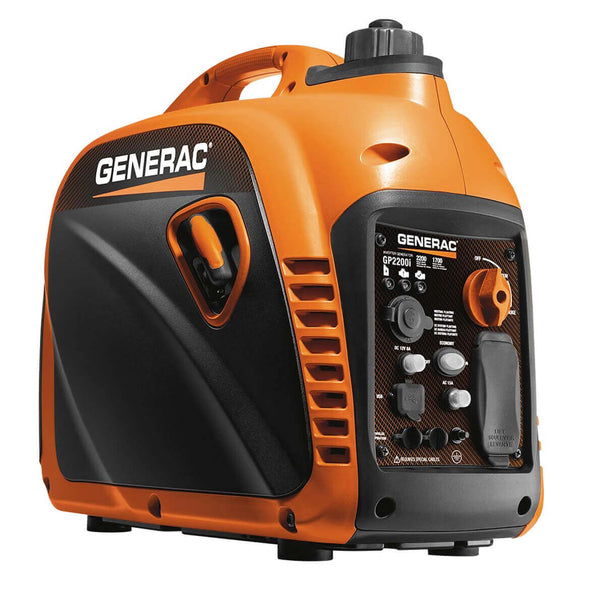 Generac 7117 2,200-Watt 80cc TruePower Portable inverter Generator - GP2200I