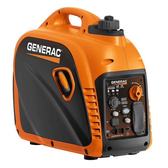 Generac 7117 2,200-Watt 80cc TruePower Portable inverter Generator - GP2200I