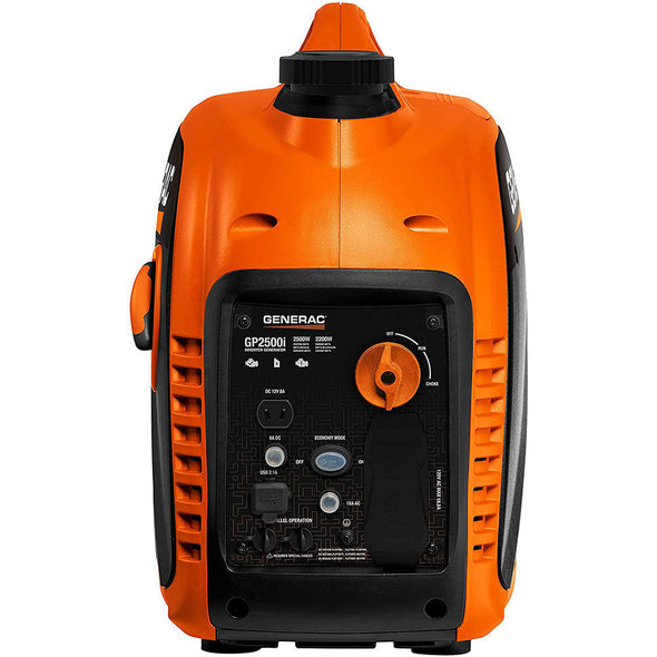 Generac GP2500i 2500W Portable Gasoline Inverter Generator w/ TruePower Tech
