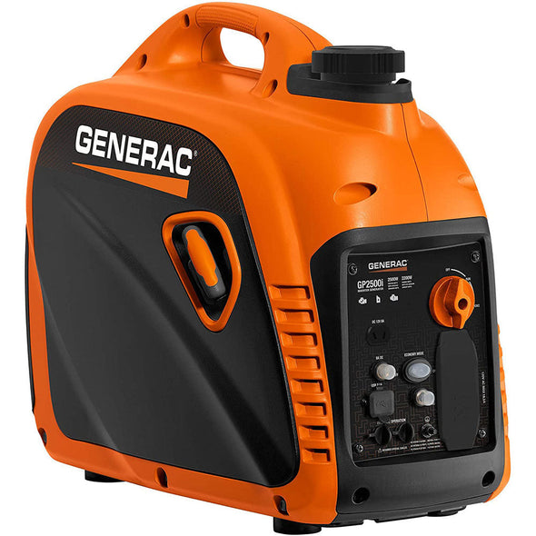 Generac GP2500i 2500W Portable Gasoline Inverter Generator w/ TruePower Tech