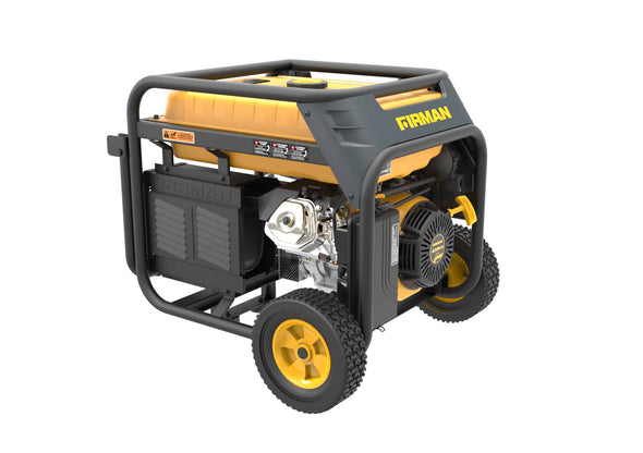 FIRMAN H08051 10000/8000: GAS 9050/7250: LPG Watt 50A 120/240V Electric Start Gas or Propane Dual Fuel Portable Generator Free Cord