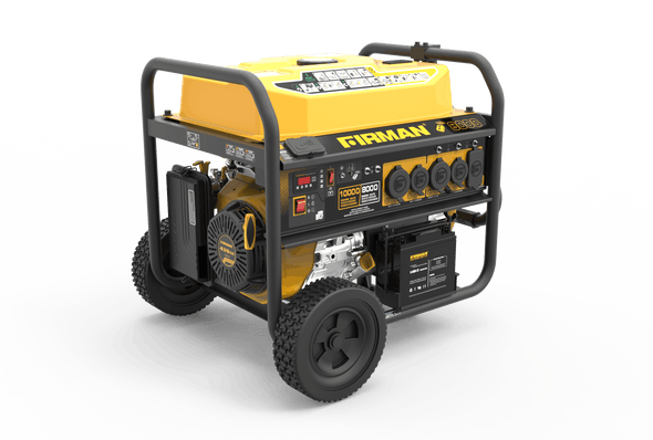 FIRMAN P08008 Gas Portable Generator 10000w Remote Start 120/240v With Co Alert