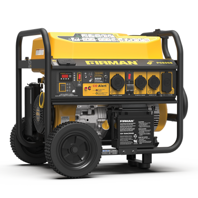 FIRMAN P08008 Gas Portable Generator 10000w Remote Start 120/240v With Co Alert