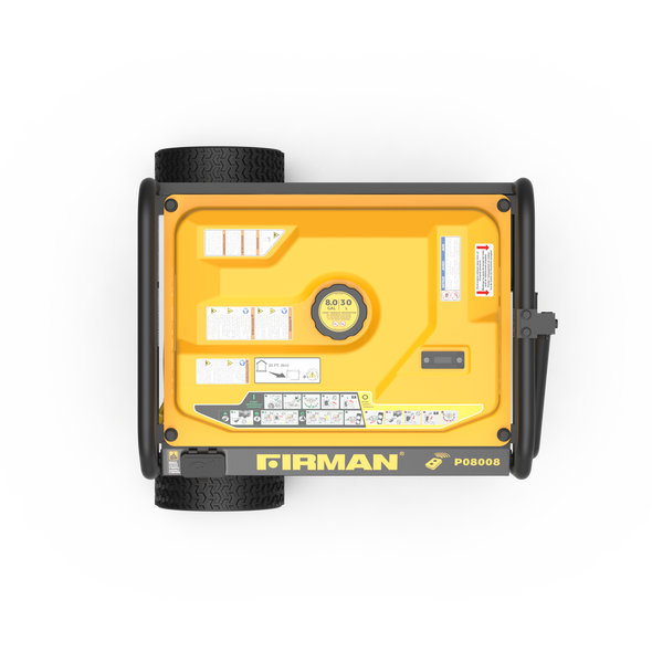 FIRMAN P08008 Gas Portable Generator 10000w Remote Start 120/240v With Co Alert