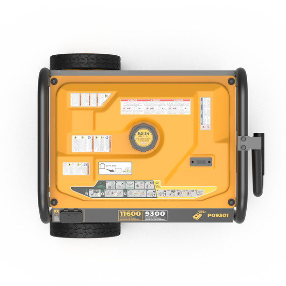 FIRMAN Model P09301 11600/9300 Remote Start Gas Portable Generator Electronic Fuel Injection. EPA & Carb Certified
