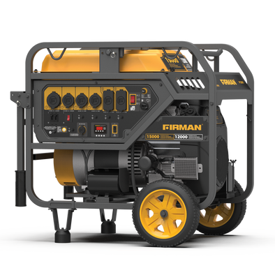 FIRMAN Model: P12001 15000/12000 Watt 50a Electric Start Gas Generator