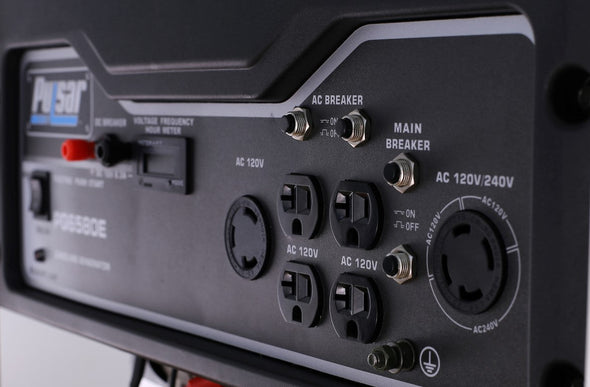 Pulsar 6580 Watt Gasoline Generator 6580W GENERATOR RATED 5500W INCLUDES ELECTRIC START CARB APPROVED