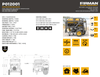 FIRMAN Model: P12001 15000/12000 Watt 50a Electric Start Gas Generator