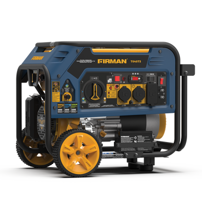 FIRMAN T04073 Tri-Fuel Portable 4000W Generator with CO ALERT