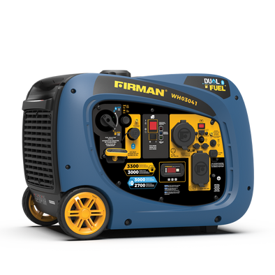 FIRMAN WH03041 3300/3000W  Dual Fuel Inverter Portable Generator Parallel Ready CARB and cETL Certified