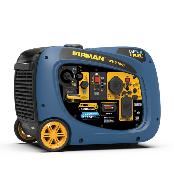 FIRMAN WH03041 3300/3000W  Dual Fuel Inverter Portable Generator Parallel Ready CARB and cETL Certified