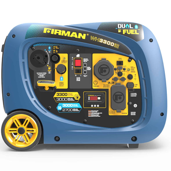 FIRMAN WH03042 3300 WATT Dual Fuel Inverter Generator Electric Start