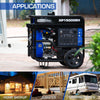 DuroMax XP15000EH 15000-Watt 713cc V-Twin Electric Start Dual Fuel Hybrid Portable Generator