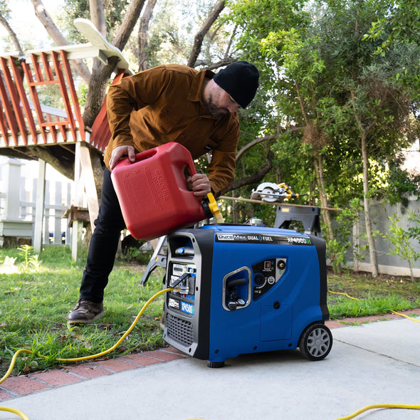 DuroMax XP4500iH 4,500 Watt Portable Dual Fuel Inverter Generator w/ CO Alert
