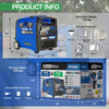 DuroMax XP4500iH 4,500 Watt Portable Dual Fuel Inverter Generator w/ CO Alert