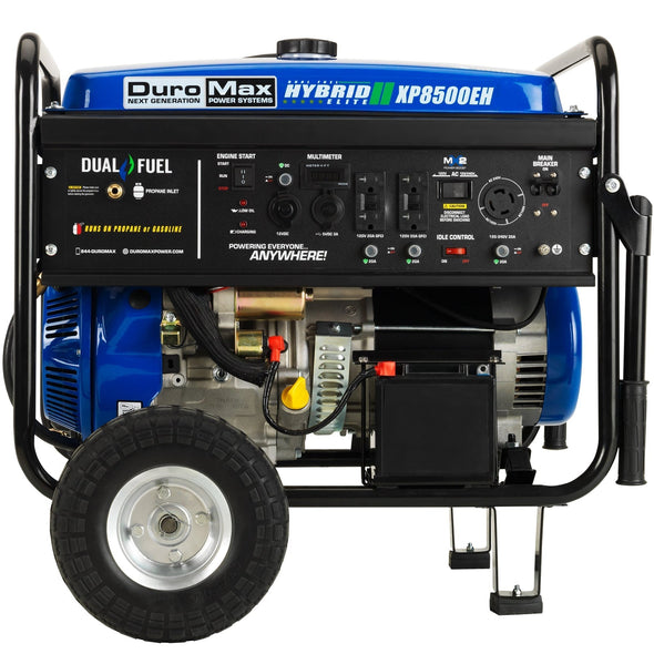 DuroMax XP8500EH 8,500 Watt Dual Fuel Portable Generator