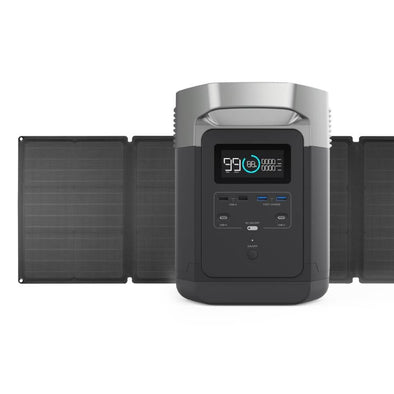 EcoFlow DELTA 1300 + 1x 110W Solar Panel