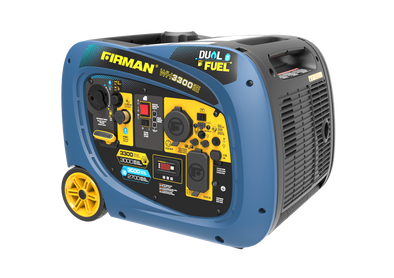 FIRMAN WH03042 3300 WATT Dual Fuel Inverter Generator Electric Start
