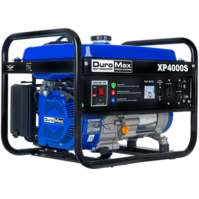 DuroMax XP4000S 4,000-Watt 7 HP Air Cooled OHV Gas Engine Portable RV Generator