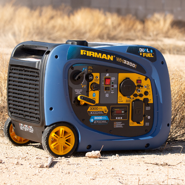 FIRMAN WH03041 3300/3000W  Dual Fuel Inverter Portable Generator Parallel Ready CARB and cETL Certified